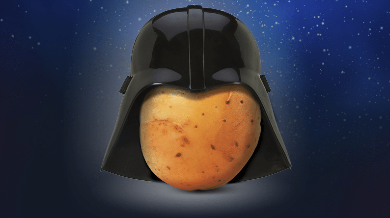 Des pommes de terre dans Star Wars...