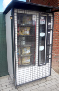 Les distributeurs automatiques sont souvent remplis de produits provenant directement de la ferme toute proche